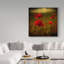 «Fields of Red Ii» par Barbara Simmons - reproduction de photo sur toile-31877538