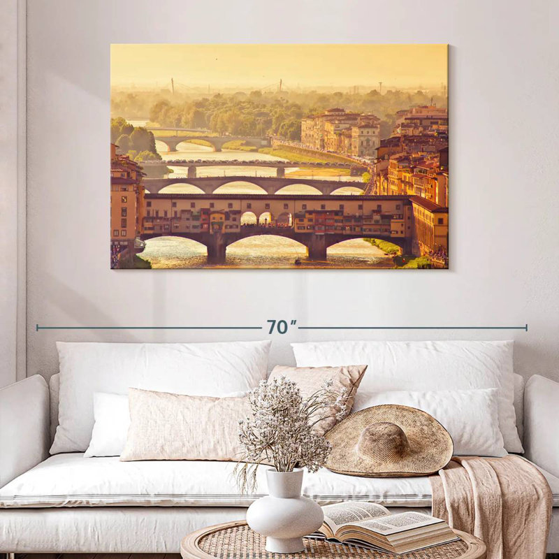 Lilie Ponte Vecchio, 32" H x 48" W