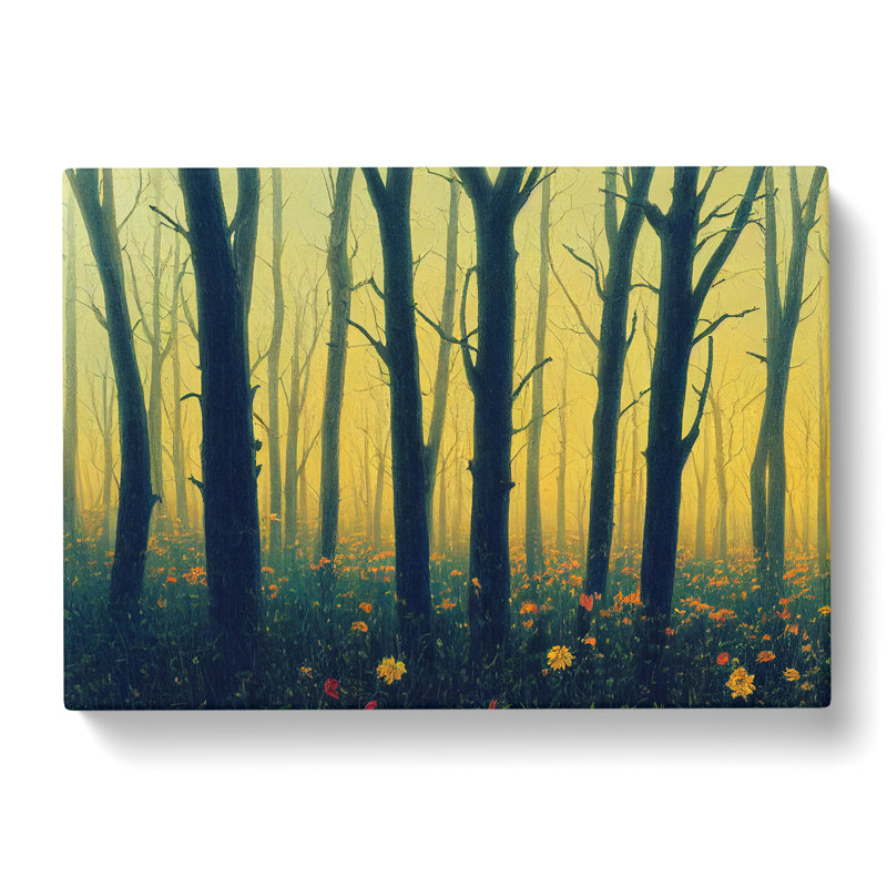 Showstopping Spring Forest - Wrapped Canvas, 40cm H x 60cm W x 3cm D