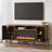 68 Inch TV Stand with 36" Electric Fireplace-106382017