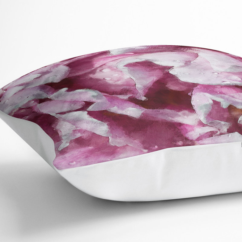 Square Cushion, 40cm H x 40cm W x 15cm D, White