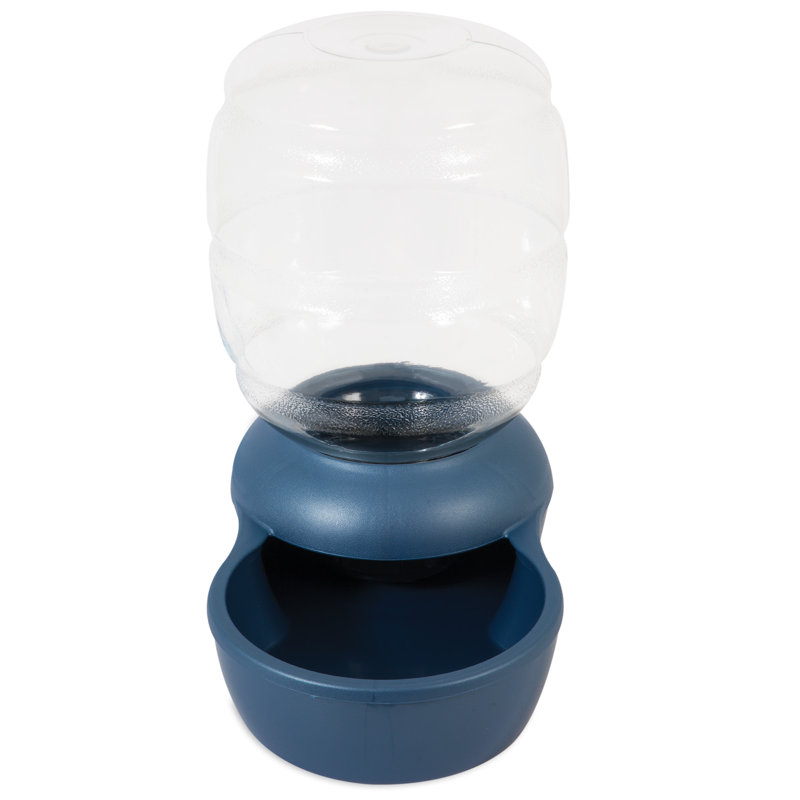 Remplacez le plat d'eau automatique, Grand (40 tasses / 320 oz liq), Bleu