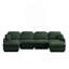 Canapé surdimensionné en U 137 po en chenille de 137 po, canapé à assise profonde avec repose-pieds mobile, coussins ronds et coussins de dossier matelassés exquis, pieds de cadre de base encastrés, assemblage facile-1166326370-1166326990
