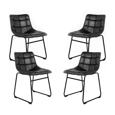 Chaise en similicuir