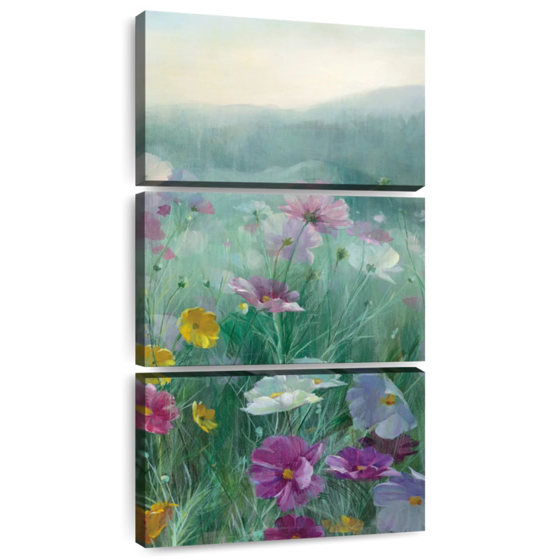 Cosmos at Dawn III, H 27 po x l 12 po