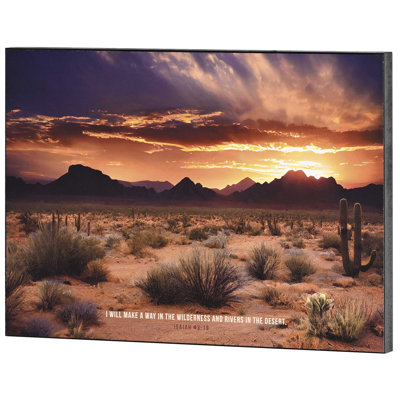 Plaque murale I Will Make A Way 14 x 10