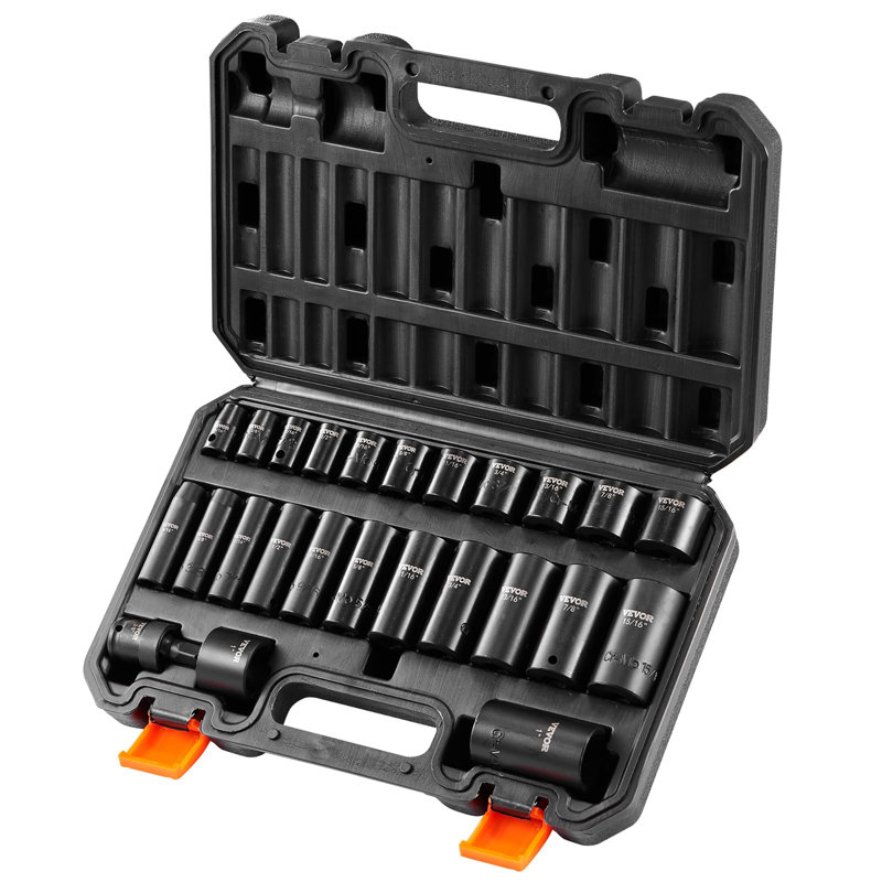 3/8" Drive Impact Socket Set