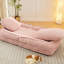 Canapé confortable en rose, 5 angles réglables, lit paresseux, réglages, pour une bonne nuit de sommeil