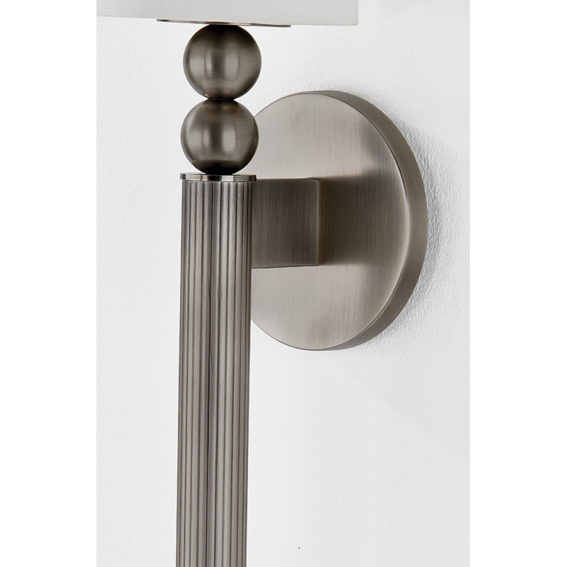 LAKEPORT Wall Sconce, Vintage Pewter