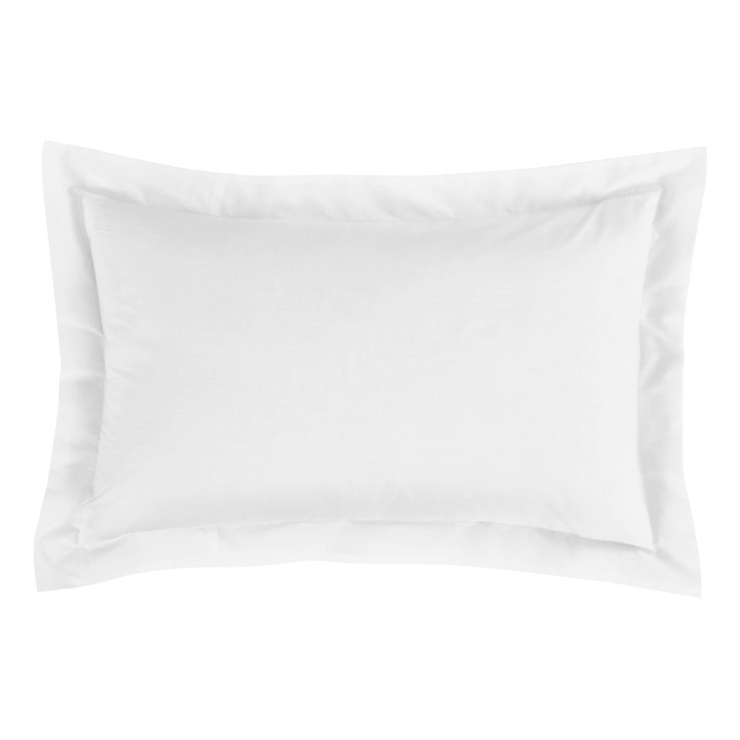 Julian Charles White Bianca 180 Thread Count Egyptian 100% Cotton Oxford Pillowcase - One Size - Image 5
