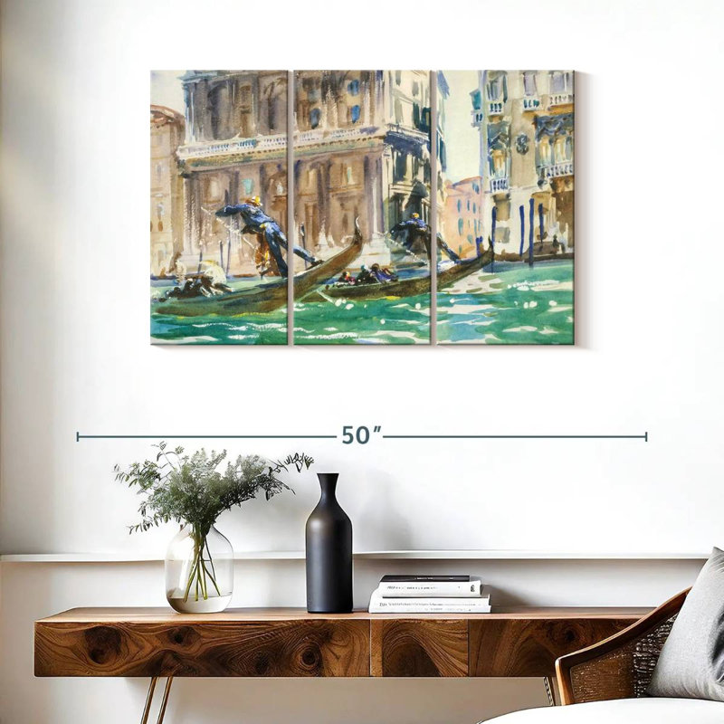 Mehar View Of Venice 1906, 24" H x 38" W