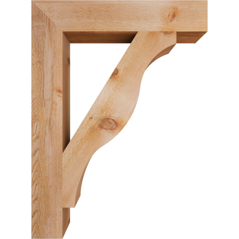 Support pour scie brute Funston Block, Cèdre rouge, H 46 po x l 6 po x P 34 po