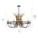 9 - Light Dimmable Drum Chandelier