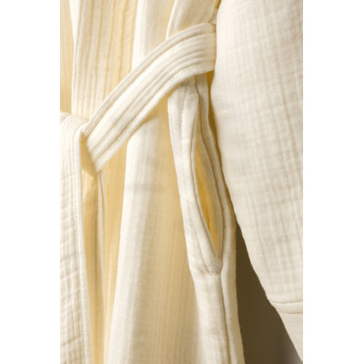 Mid-Calf Bathrobe with Pockets