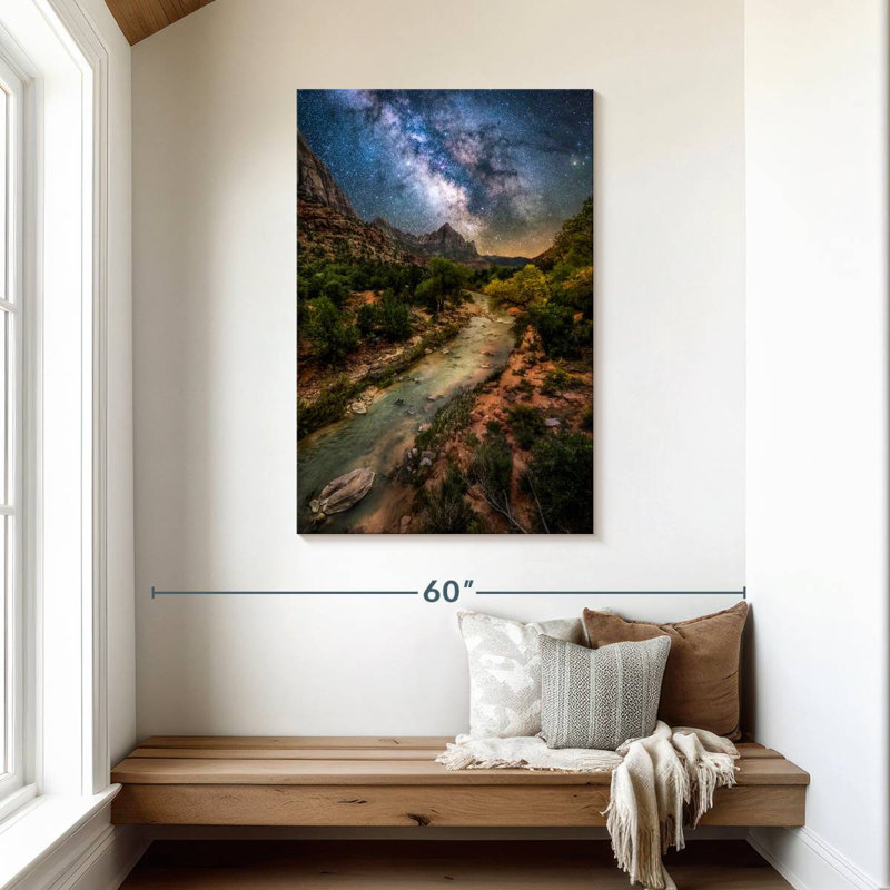 Alvord Galaxy Night Sky, 45" H x 30" W