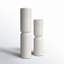 2 Piece Wood Tabletop Pillar Set-2109232774