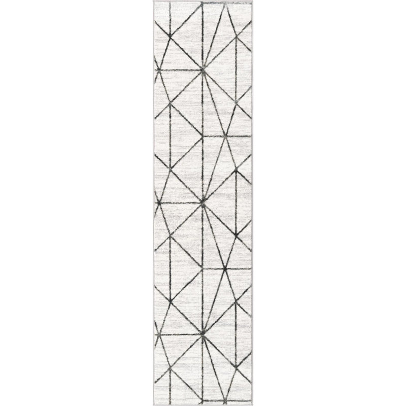 Eshin Abstract Indoor Rug, Runner 2' x 8'