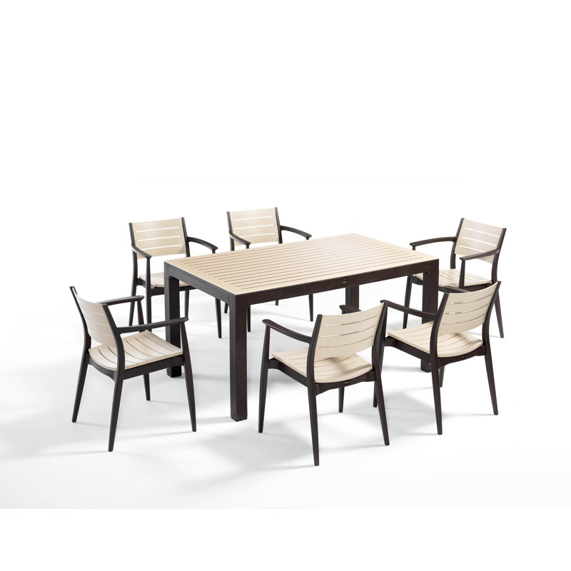Regnum, ensemble de 6, Beige/noir
