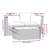 - Person Patio Conversation Set with Cushions-983637491-983637488