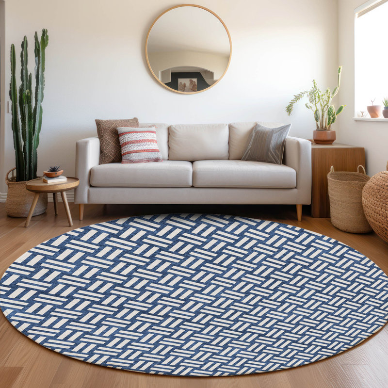  Maliana Area Rug, Round 8'