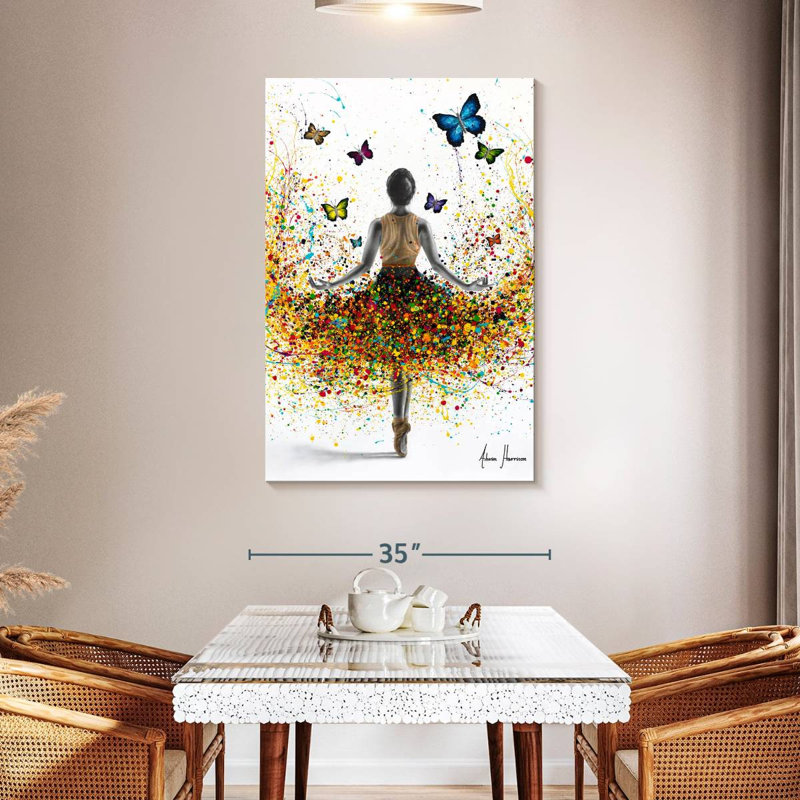 Ballerine Enn Rainbow Butterfly, H 48 po x l 32 po