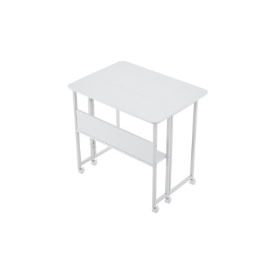 Small Foldable Desk, Study, Gaming, Living Room Versatile, Bedroom, Kitchen