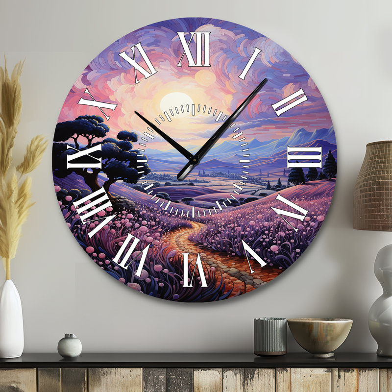 Horloge murale Vangogh, Grand