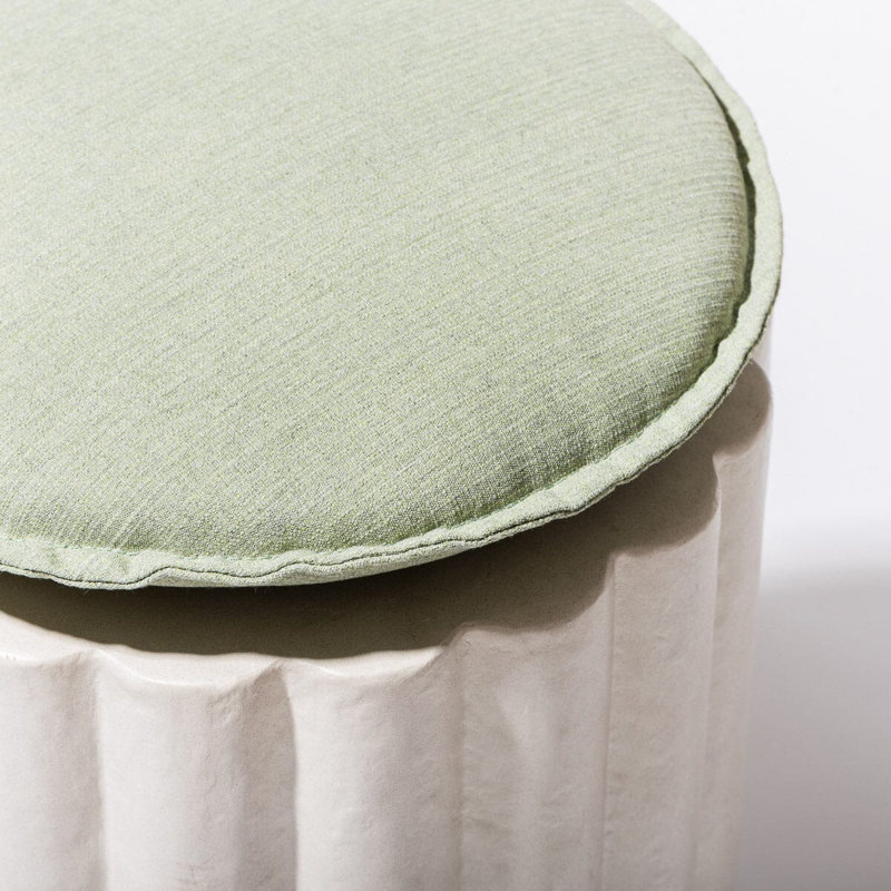 Daisy Stool - Cushion, Jade Green