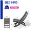 Chaise Adirondack pliante en plastique Alexeya-913834902