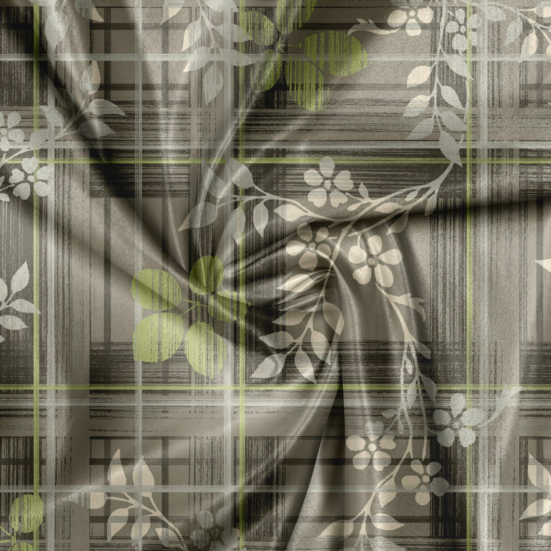 Semi Sheer Curtain Pair