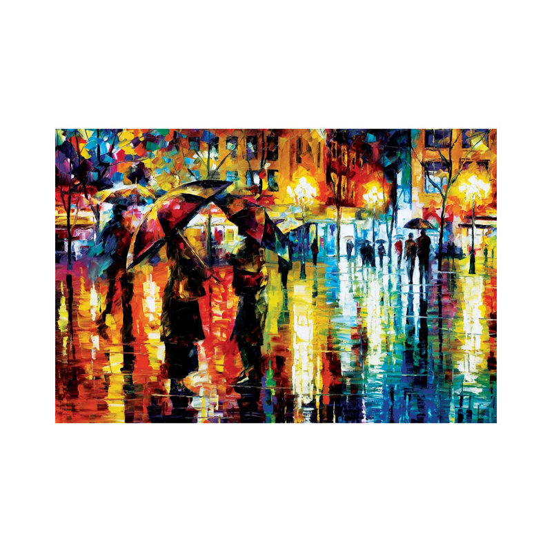 Close Encounter 1 Piece Painting on Canvas, 101.6 cm H x 66.04 cm W x 1.91 cm D, Wrapped Canvas