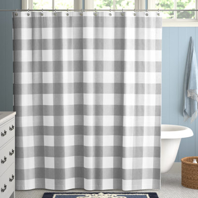 Rideau de douche simple Hank