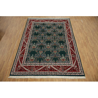 Elegant Floral Art and Craft Oriental Area Rug 9x12