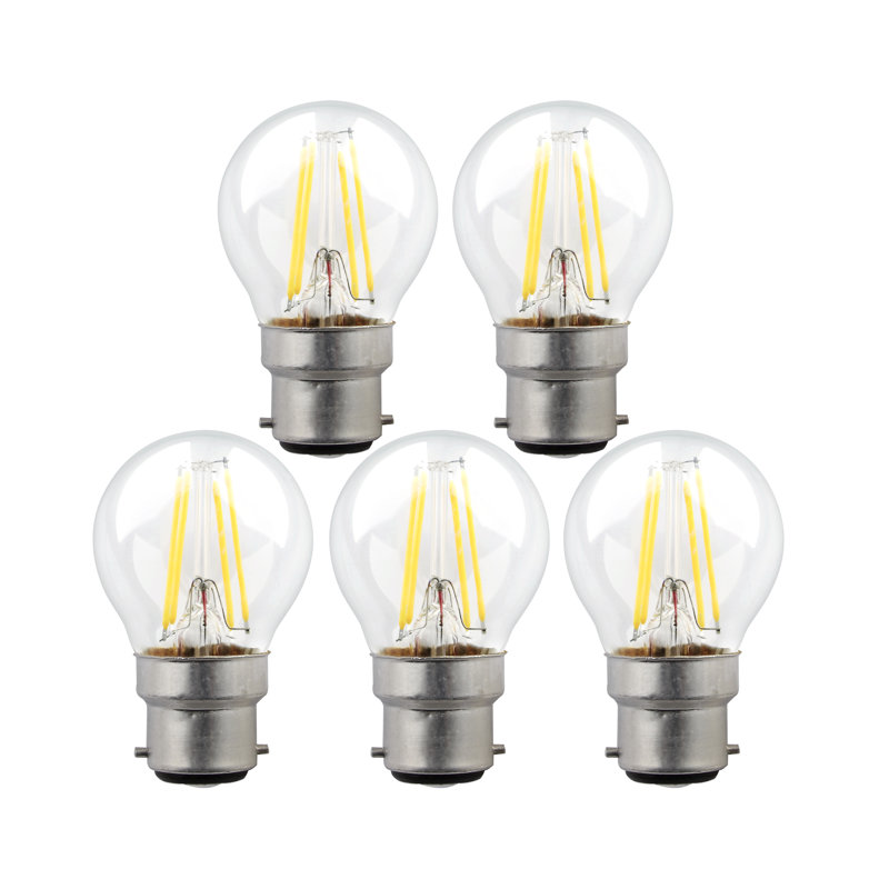 5W B22 Dimmable LED Globe Light Bulb