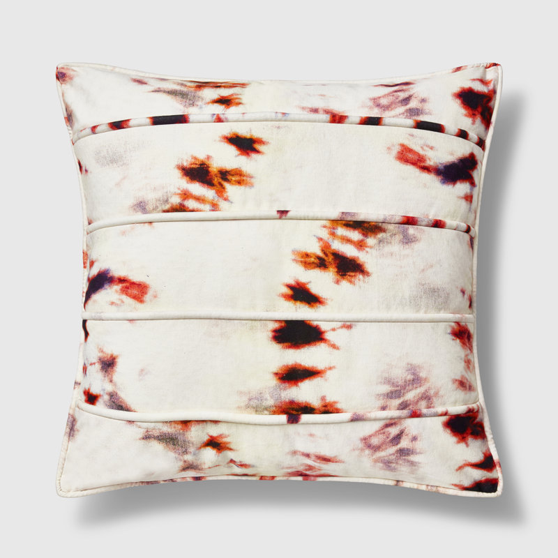 Cotton Reversible Throw Pillow