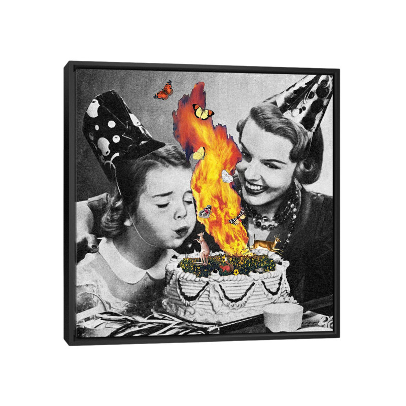 «Eugenia Loli - Come on Darling Make Leur Wish», impression sur toile, H 18 po x l 18 po x P 1,5 po, Toile avec cadre noir