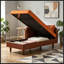 Chaise longue rembourrée avec rangement-131221002