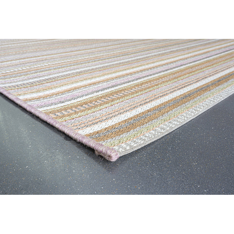 Kapow Striped Indoor / Outdoor Area Rug, Rectangle 200 x 290cm