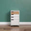 Brugos 32 cm W 4 -Drawer Solid Wood Filing Cabinet-909323713