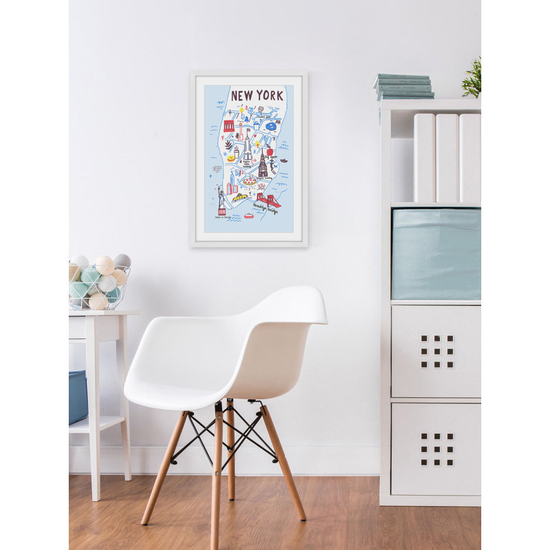 That's New York - Single Picture Frame Print, 46 cm H x 30 cm W