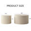2 tables basses gigognes beiges - table de bout moderne pour le salon-1490223005
