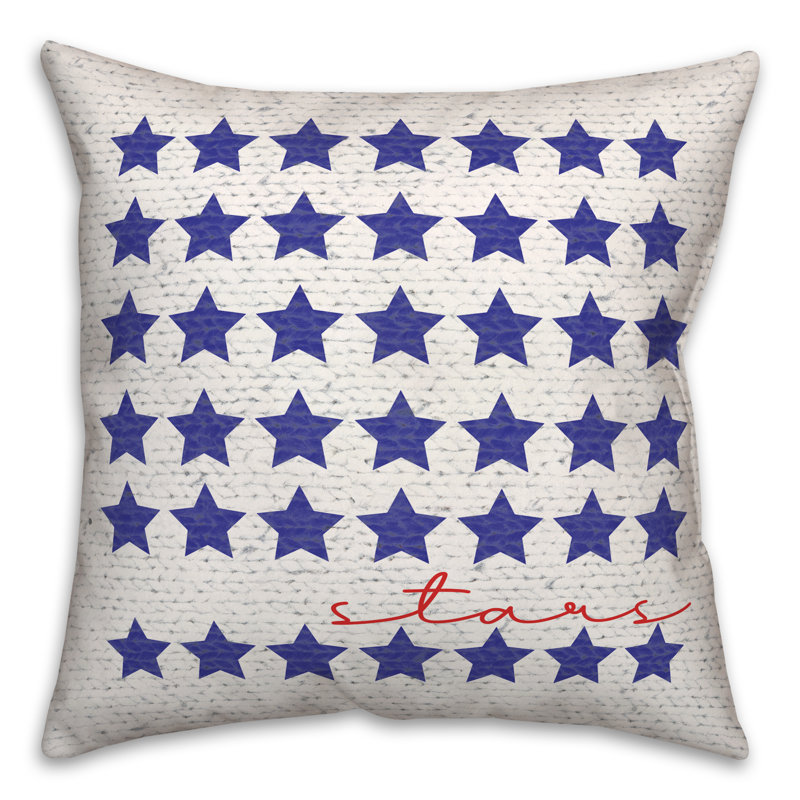 Reversible Throw Pillow, 16" x 16"