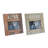 Hillbrand Brown Matte Picture Frame - Set of 2 with Mat