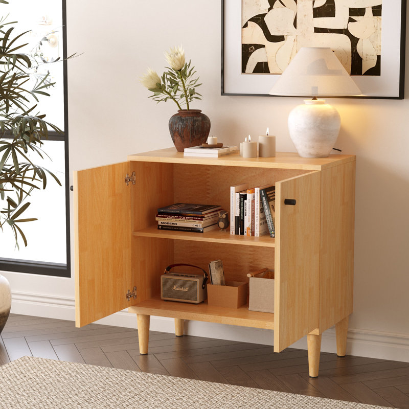 Armoire 2 portes en bois massif