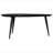 Xander Black Triangular Solid Wood Coffee Table