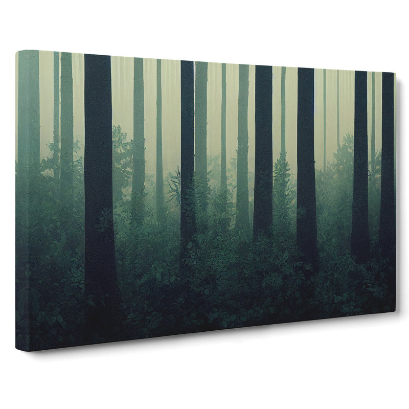 Forest Mist Vol.5 - Wrapped Canvas, 40cm H x 60cm W x 3cm D