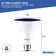 90-Watt Equivalent, PAR38 Weatherproof Outdoor E26 Medium Base Flood LED Light Bulb