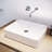 Ceramic Rectangular Vessel Bathroom Sink-87095728
