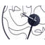Nuru Iron Wall Clock