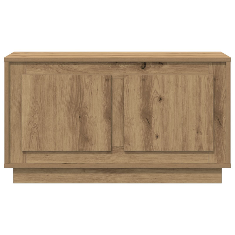 Unfinished TV Stand for TVs up to 32", Artisan Oak